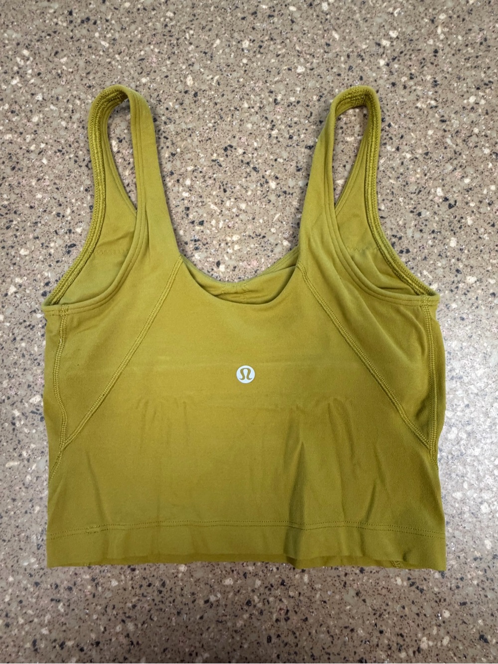 lululemon athletica Olive Crop Support Tank